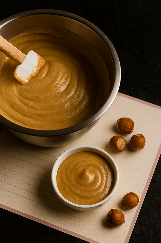 Crème pâtissière au praliné noisette