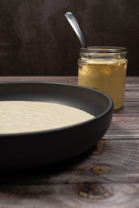 Sauce béchamel à la moutarde