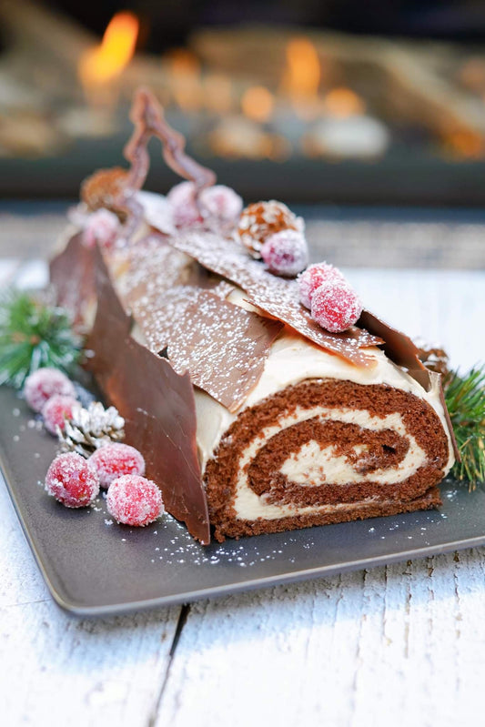 Bûche de Noël aux marrons
