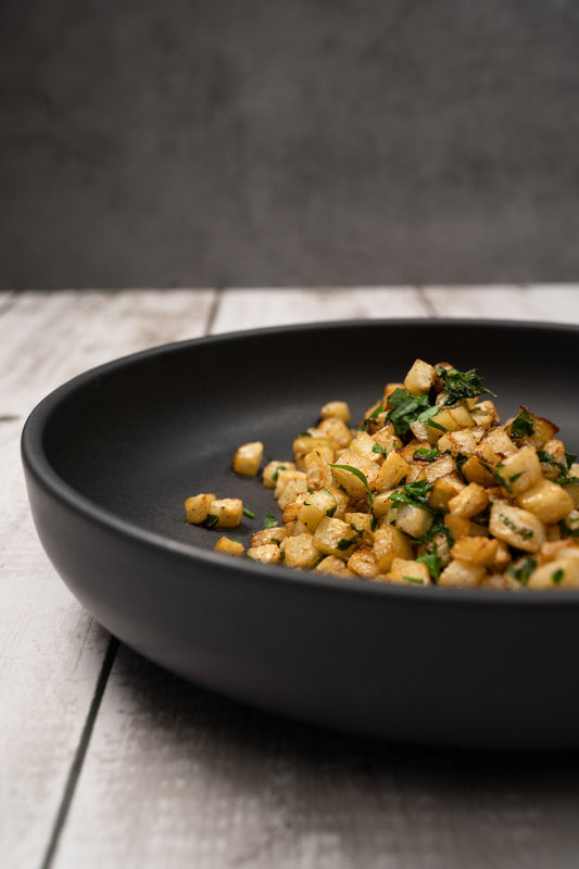 Céleri-rave sauté au beurre citronné