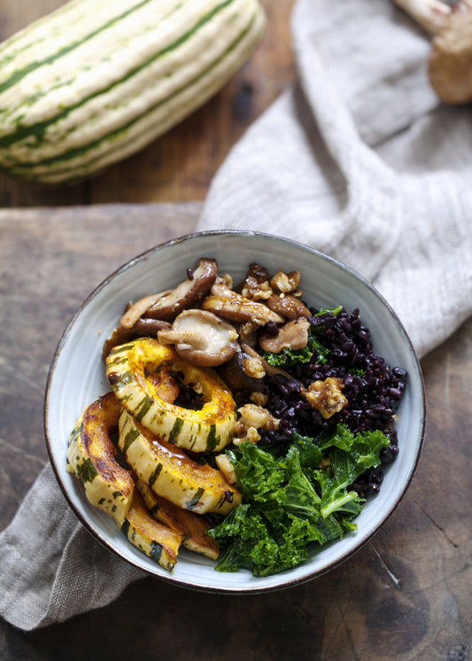 Courge delicata sautée