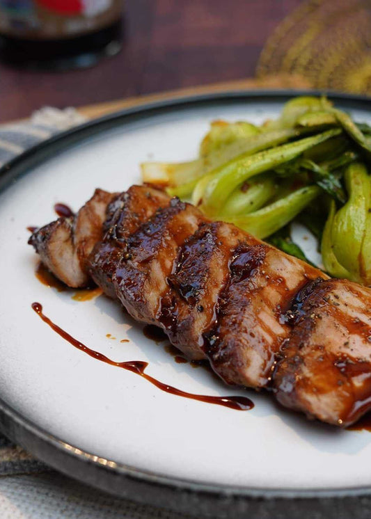 Filet de porc laqué au parfum d’Asie