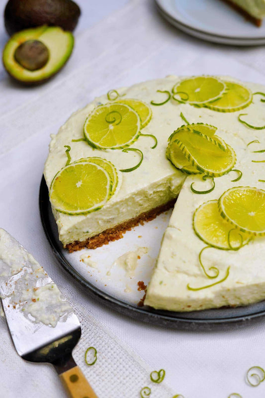 Gâteau à la mousse au fromage façon Key lime pie