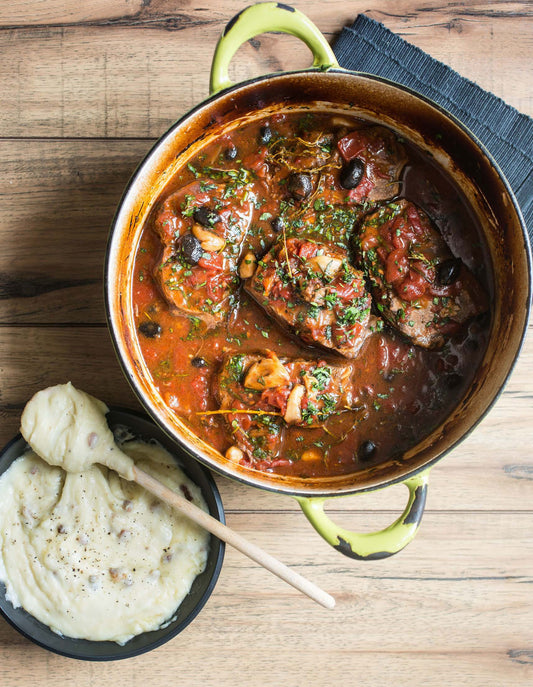 Macreuse de bœuf braisée à la niçoise