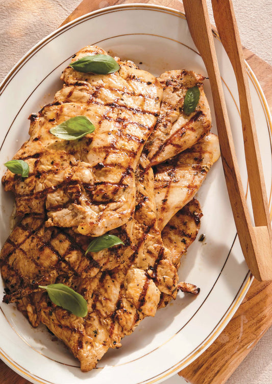 Paillardes de volaille à la provençale