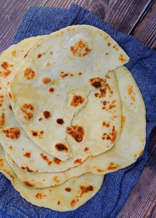 Pains plats aux pommes de terre