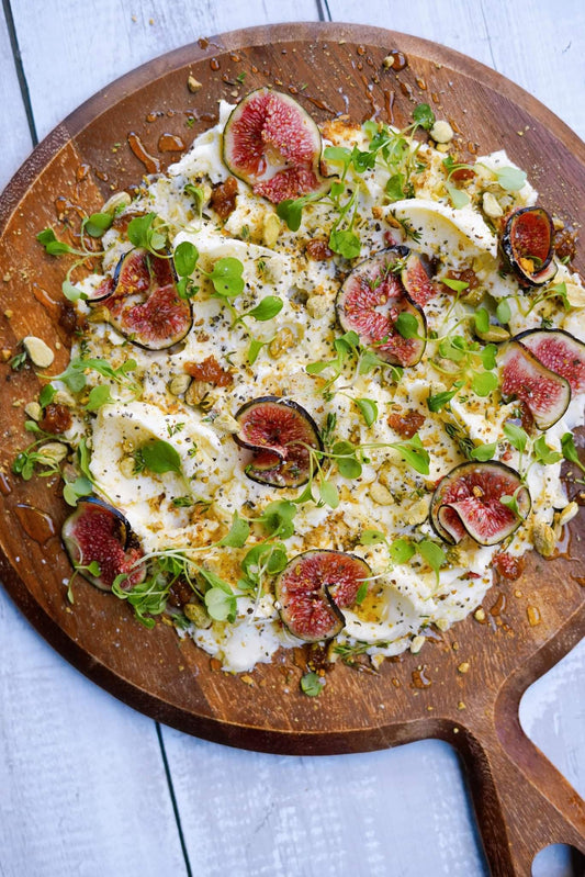 Planche de beurre garnie à partager