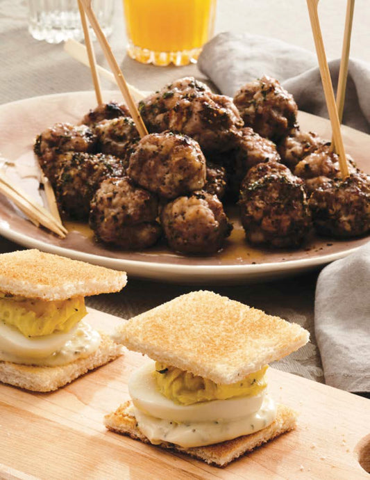 Pops de saucisses déjeuner rôti