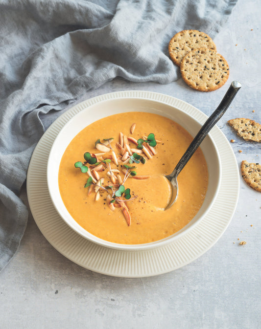 Potage de lentilles au cari
