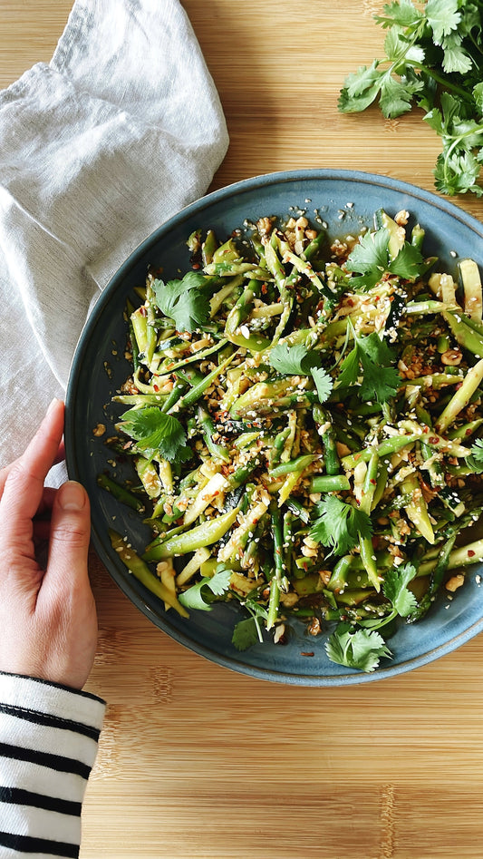 Salade d’asperges à l’asiatique