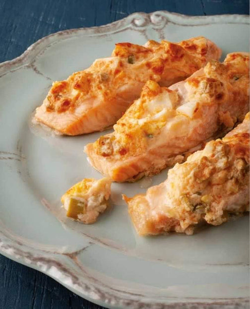 Saumon à la sauce Mikadoyaki de Manon Lapierre