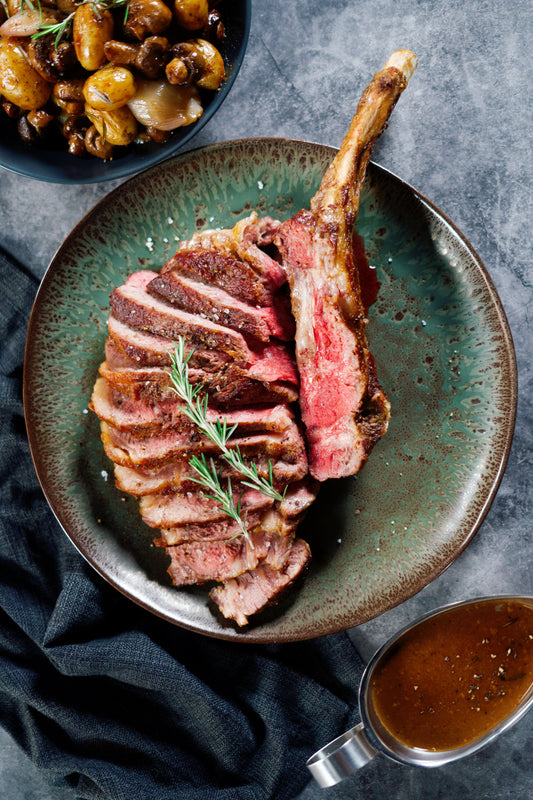 Tomahawk de bœuf des gourmands amoureux