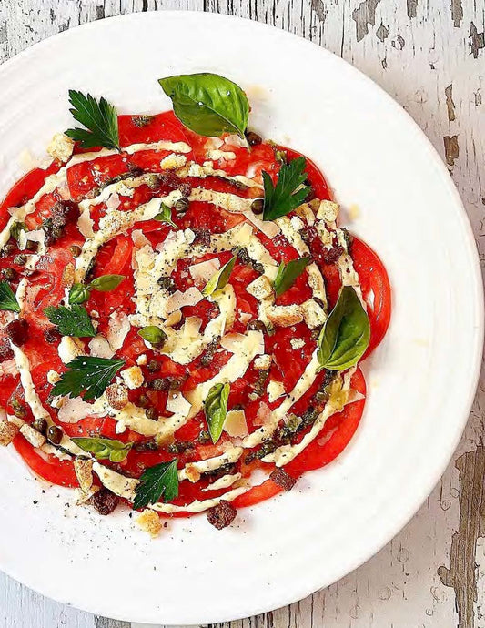 Carpaccio de tomates
