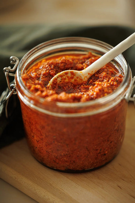 Pesto de tomates séchées de Geneviève Plante