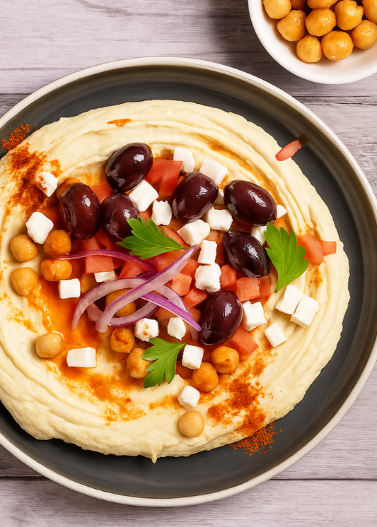 Houmous tout garni