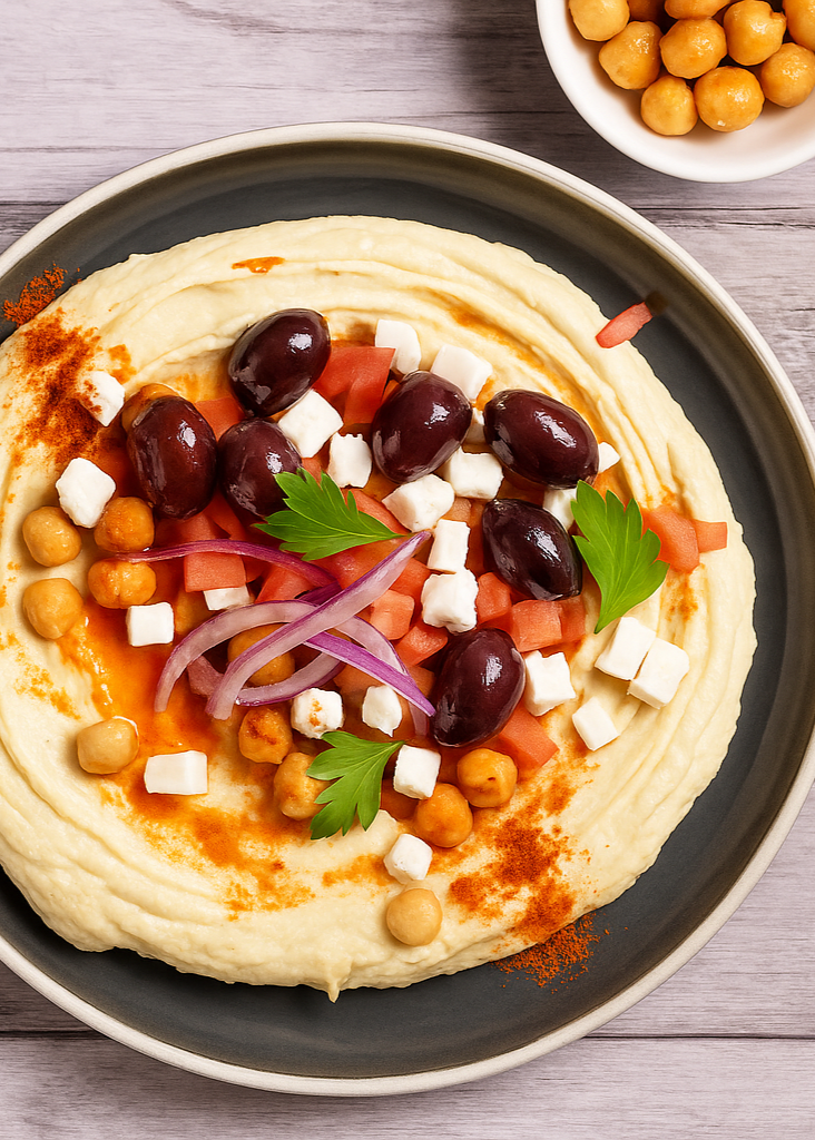 Houmous tout garni