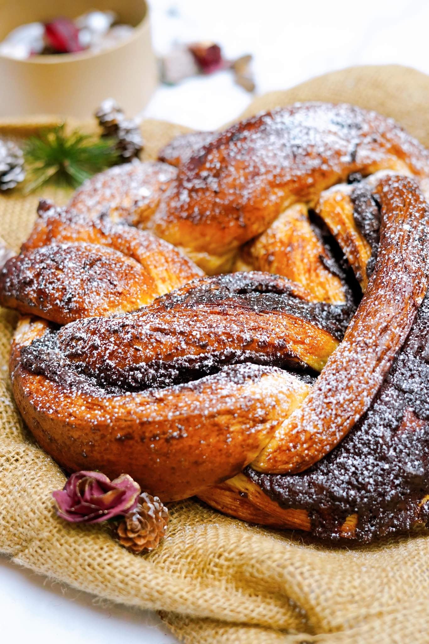Babka au chocolat