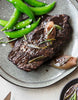 Bavette braisée aux échalotes et au merlot