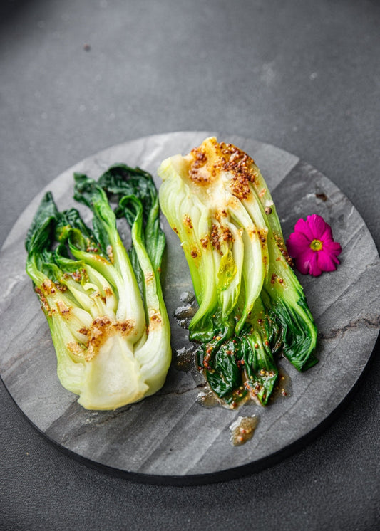 Bok choy sautés