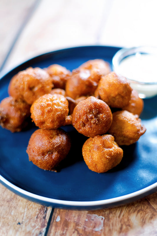 Bouchées de pogo à la saucisse maison