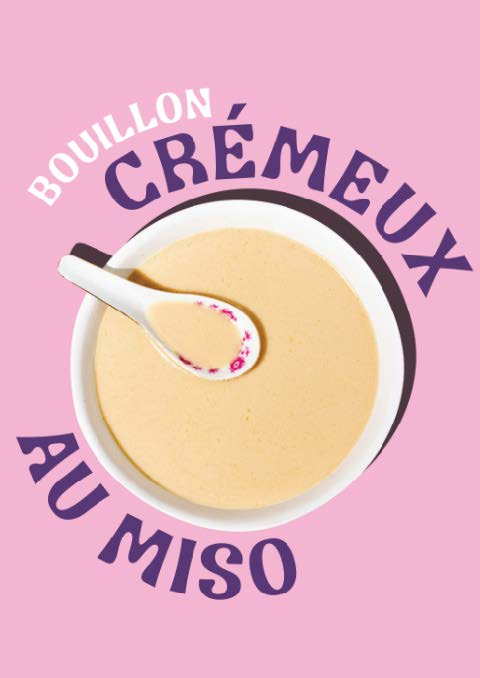 Bouillon au miso et lait de coco