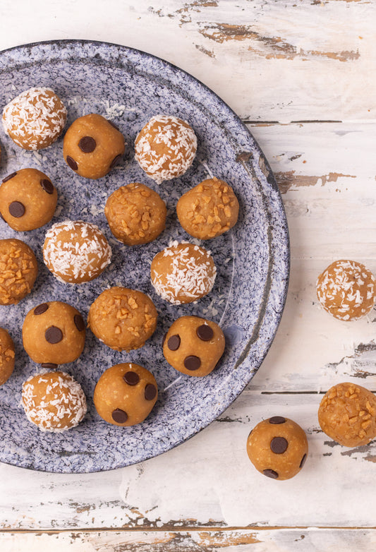 Boules de « pâte à biscuits » 3 saveurs