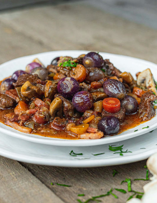 Bourguignon de macreuse de boeuf, comme au bistro