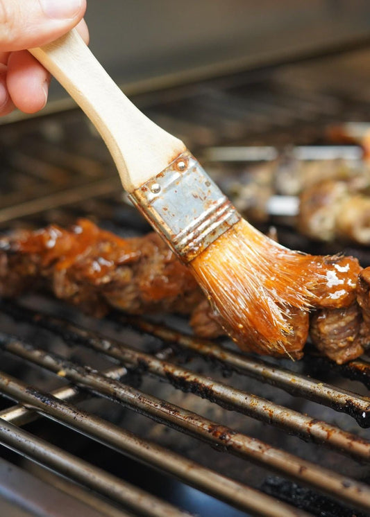 Brochettes de bavettes de boeuf à la façon bistro