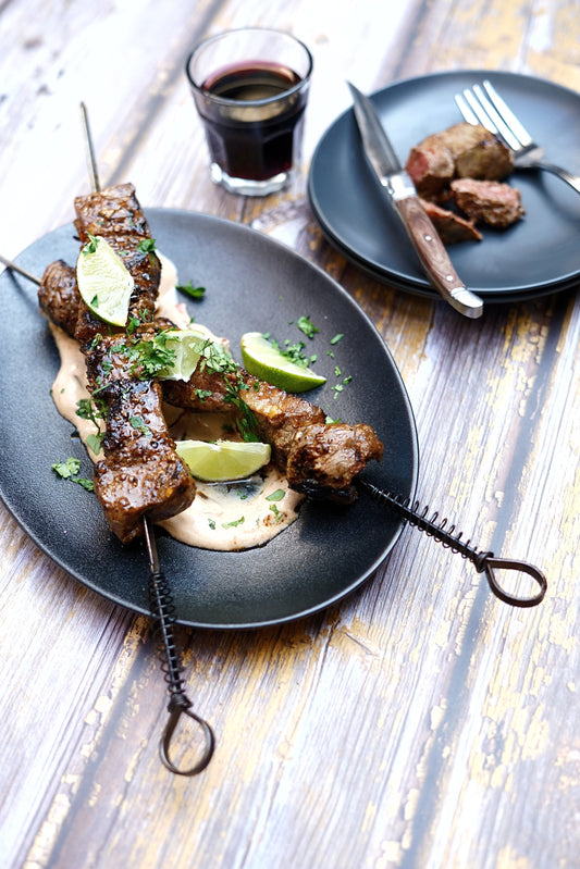 Brochettes de bœuf à la chipotle