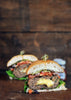 Burgers à la chair de Toulouse et au brie coulant