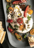 Burrata coulante aux tomates cerises