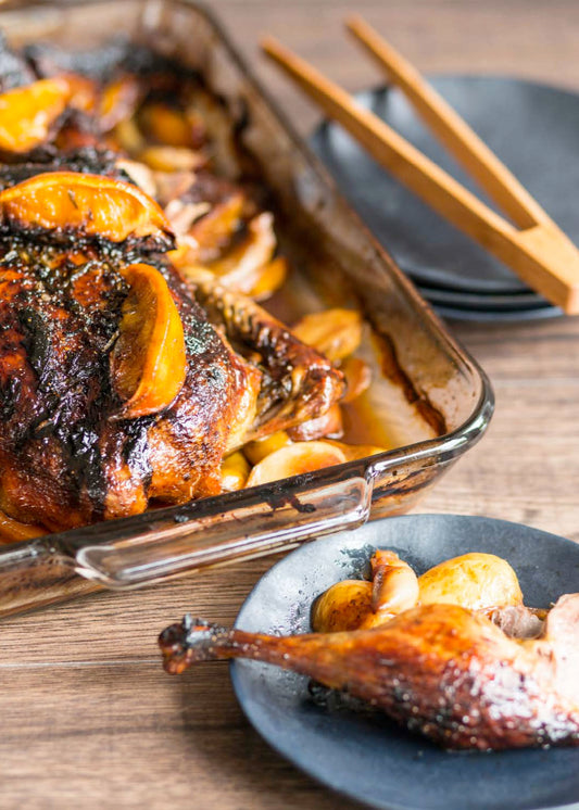 Canard rôti au Grand Marnier et à l’érable