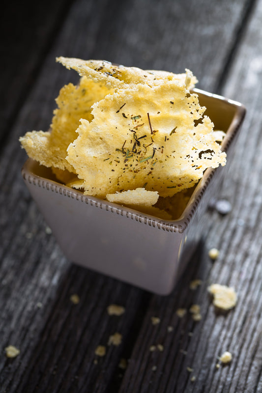 Chips de parmesan