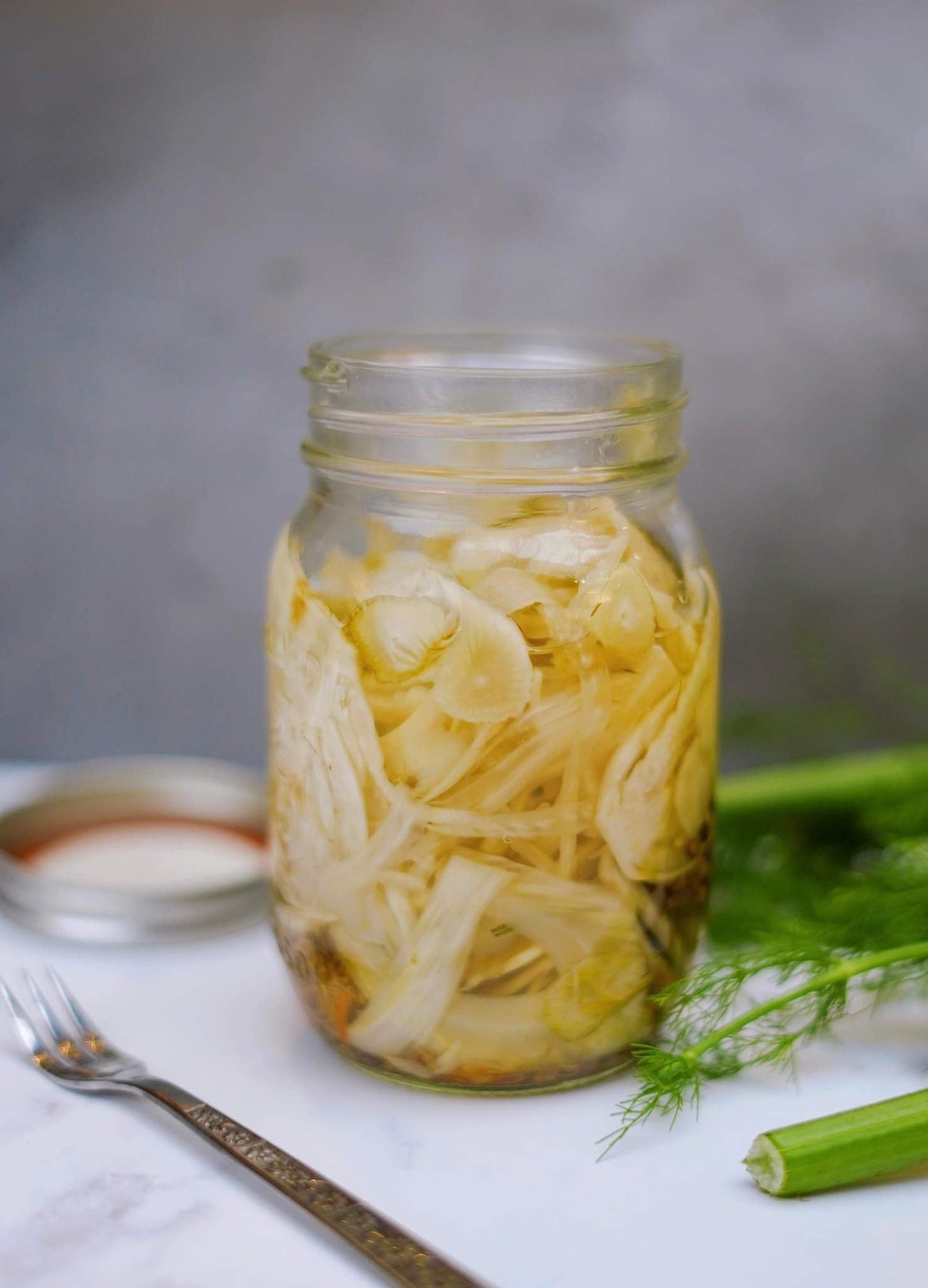 Fenouil mariné à la gremolata