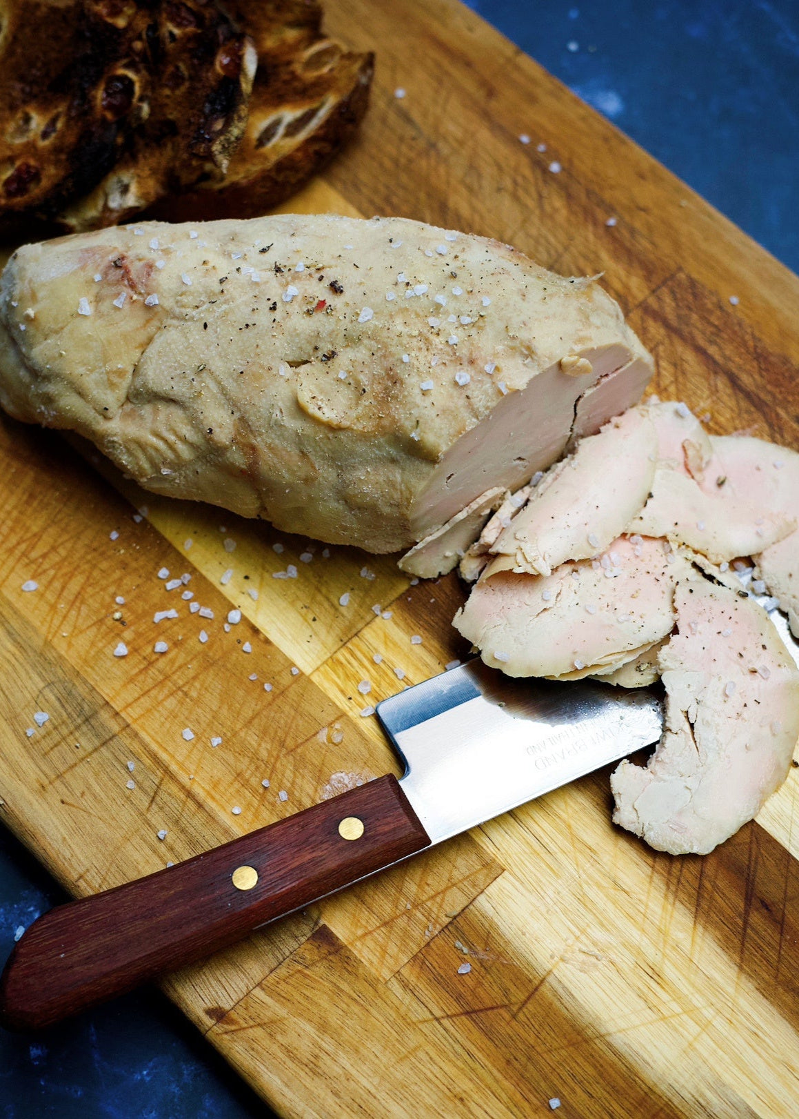 Foie gras comme un gravlax