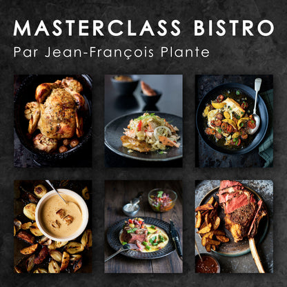 Formation Masterclass Bistro chef Jean-François Plante. 