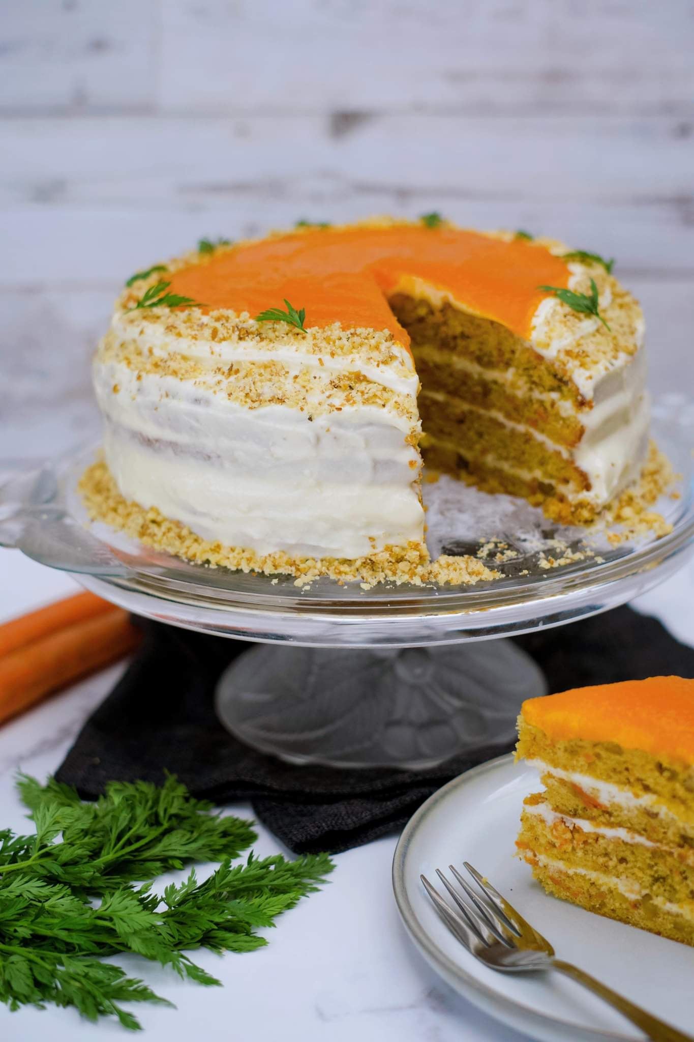 Gâteau aux carottes