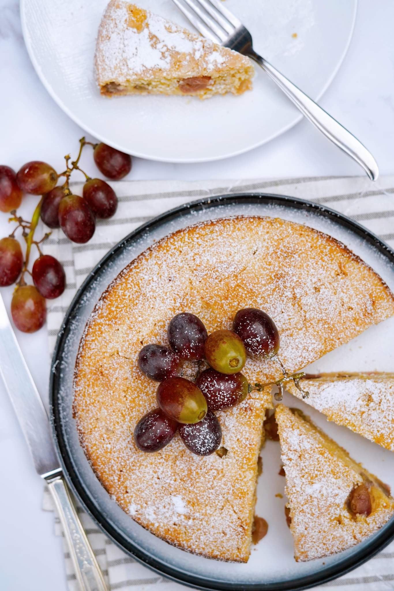 Gâteau aux raisins et au Marsala