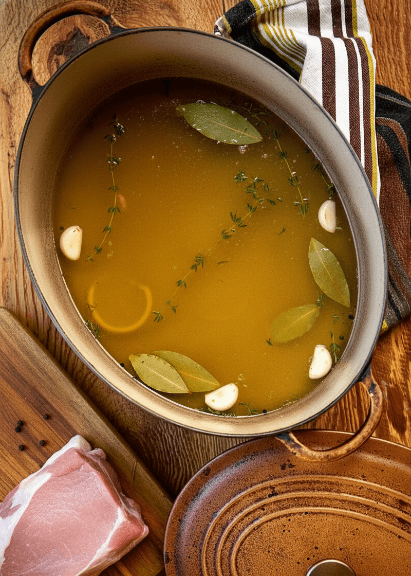 Saumure aux herbes fines