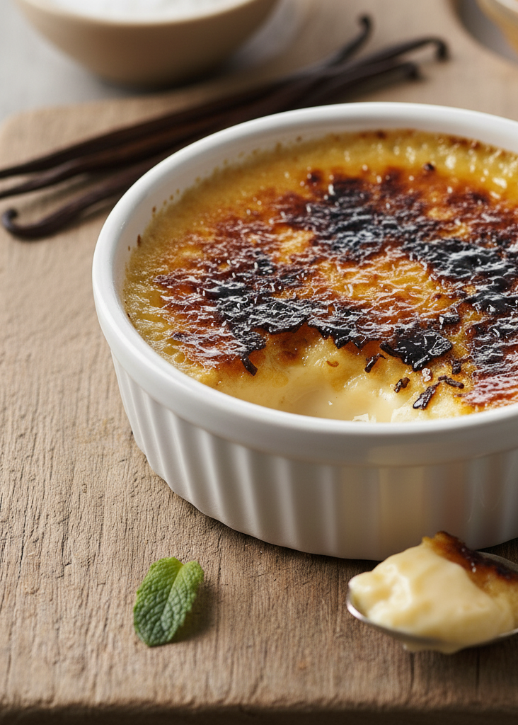 Crème brûlée classique
