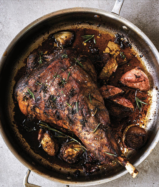 Gigot d’agneau rôti doucement 4 heures