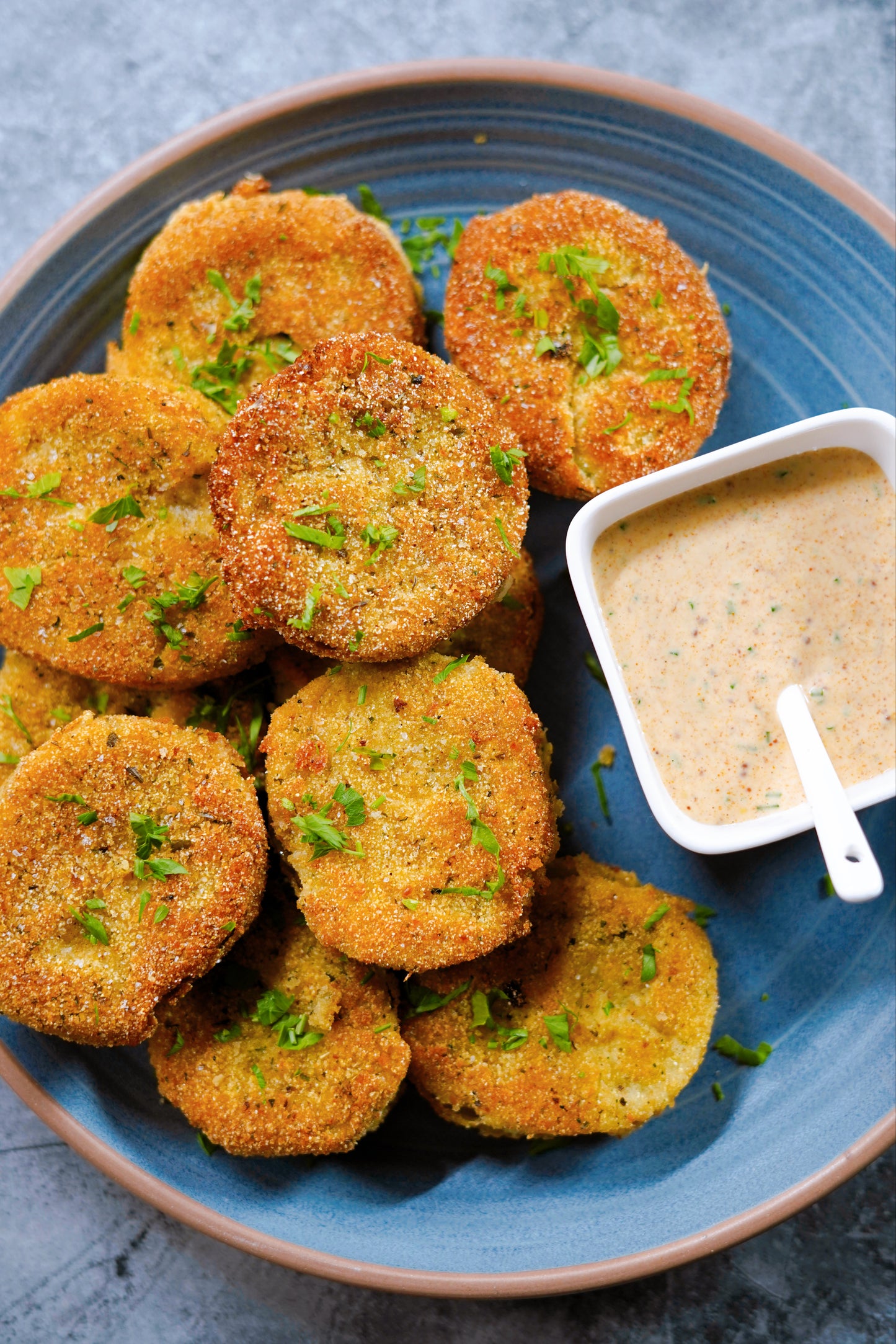 Beignets de tomates vertes