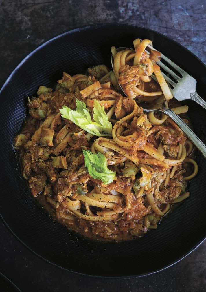 Linguines façon Bloody Caesar