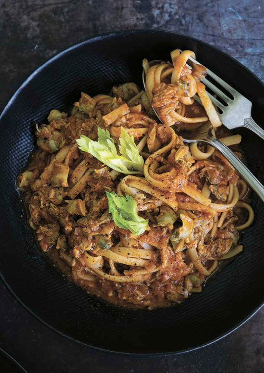 Linguines façon Bloody Caesar