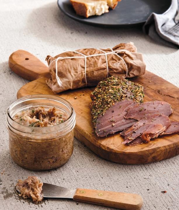 Magret de canard séché