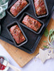 Minis pains de viande enveloppés de prosciutto, glaze à la cerise