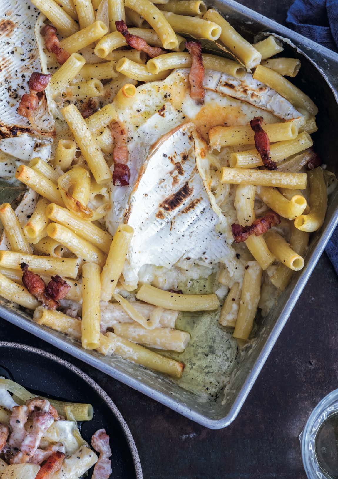 Pennes au reblochon fondant, comme une tartiflette