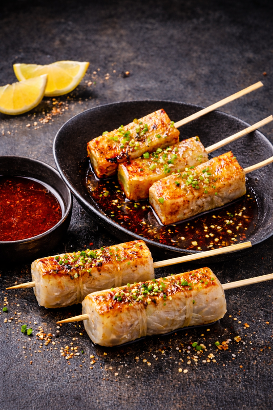 Piques de halloumi