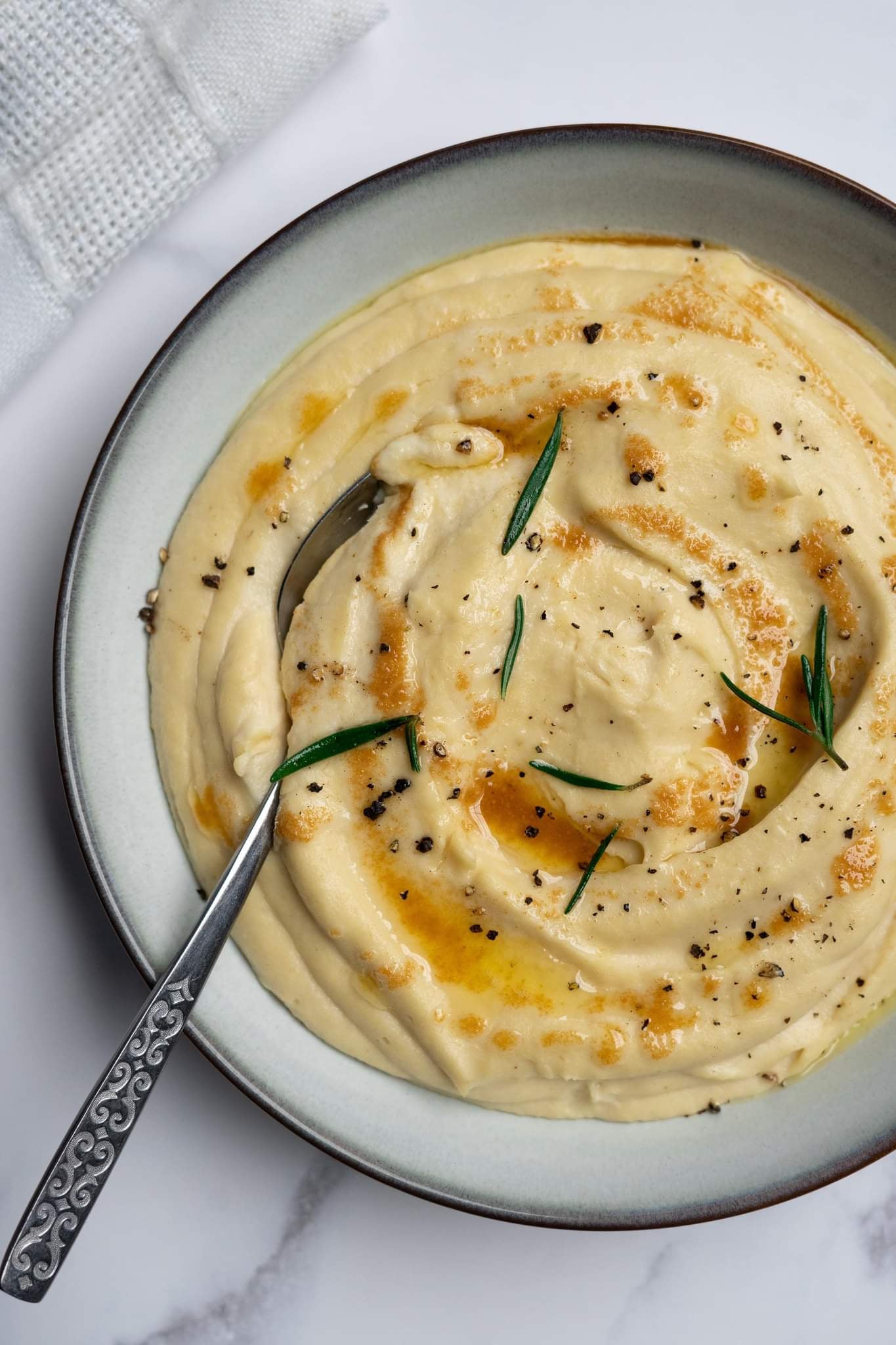 Purée de panais au beurre noisette