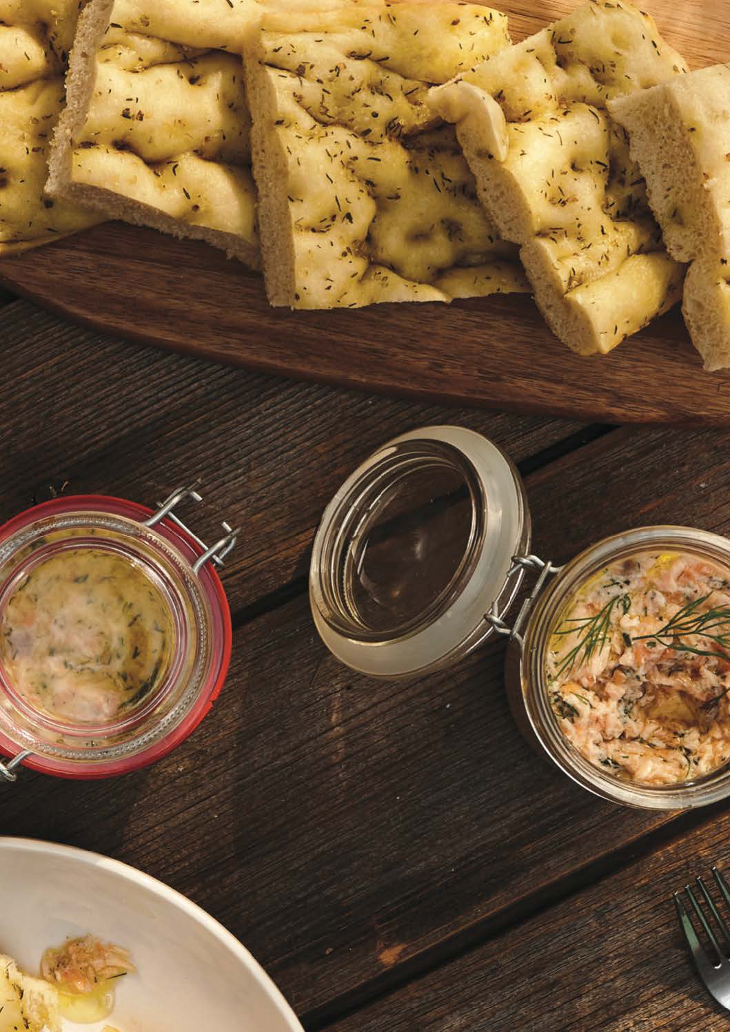 Rillettes de duo de saumons au chèvre doux